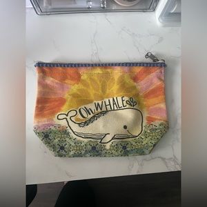Oh Whale Cosmetic Bag
